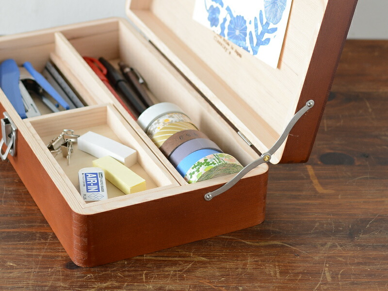 楽天市場】倉敷意匠 ツガのお道具箱［17100-02］ : 生成りな暮らしのご