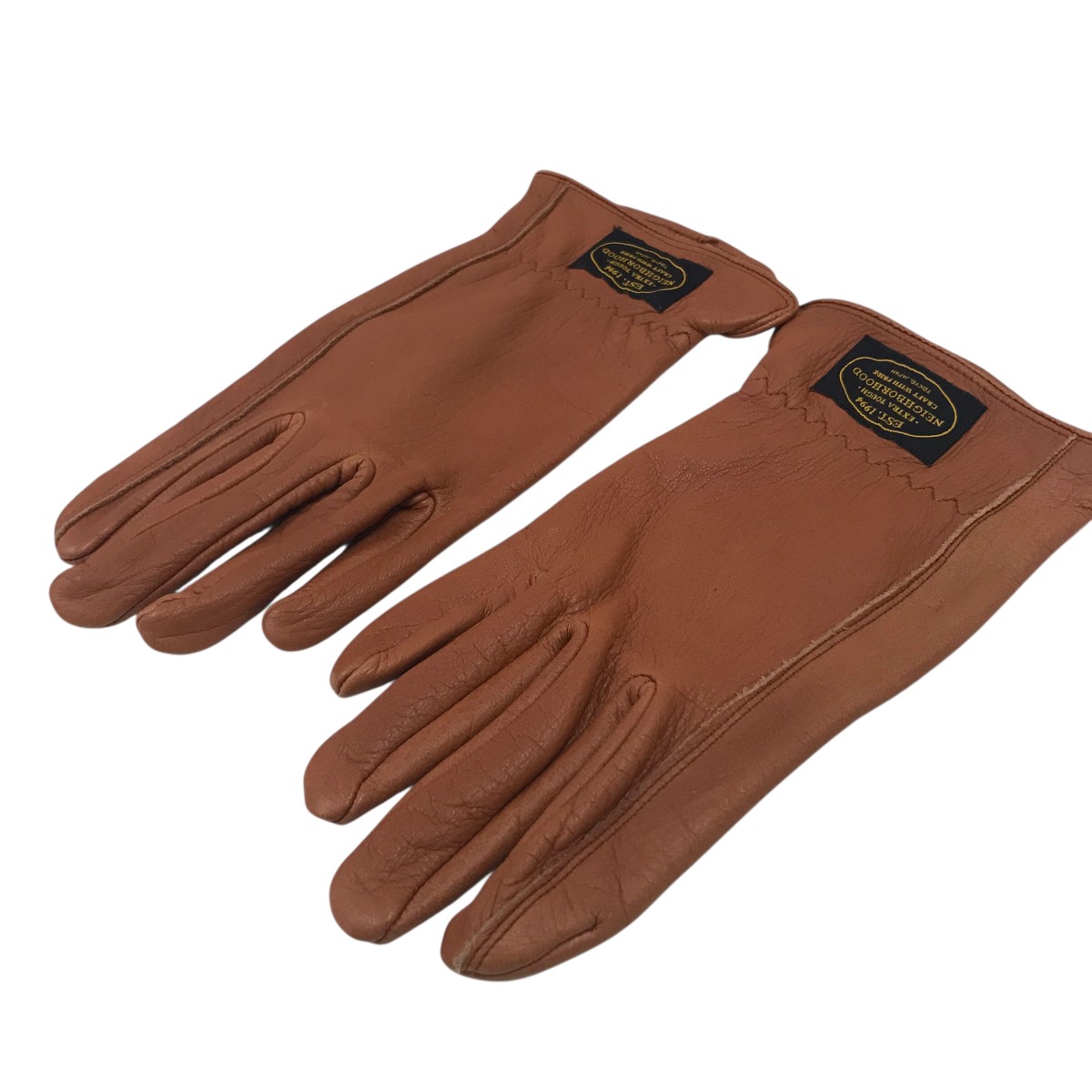 NEIGHBORHOOD ネイバーフッド レザーグローブ 美 L NEIGHBORHOOD