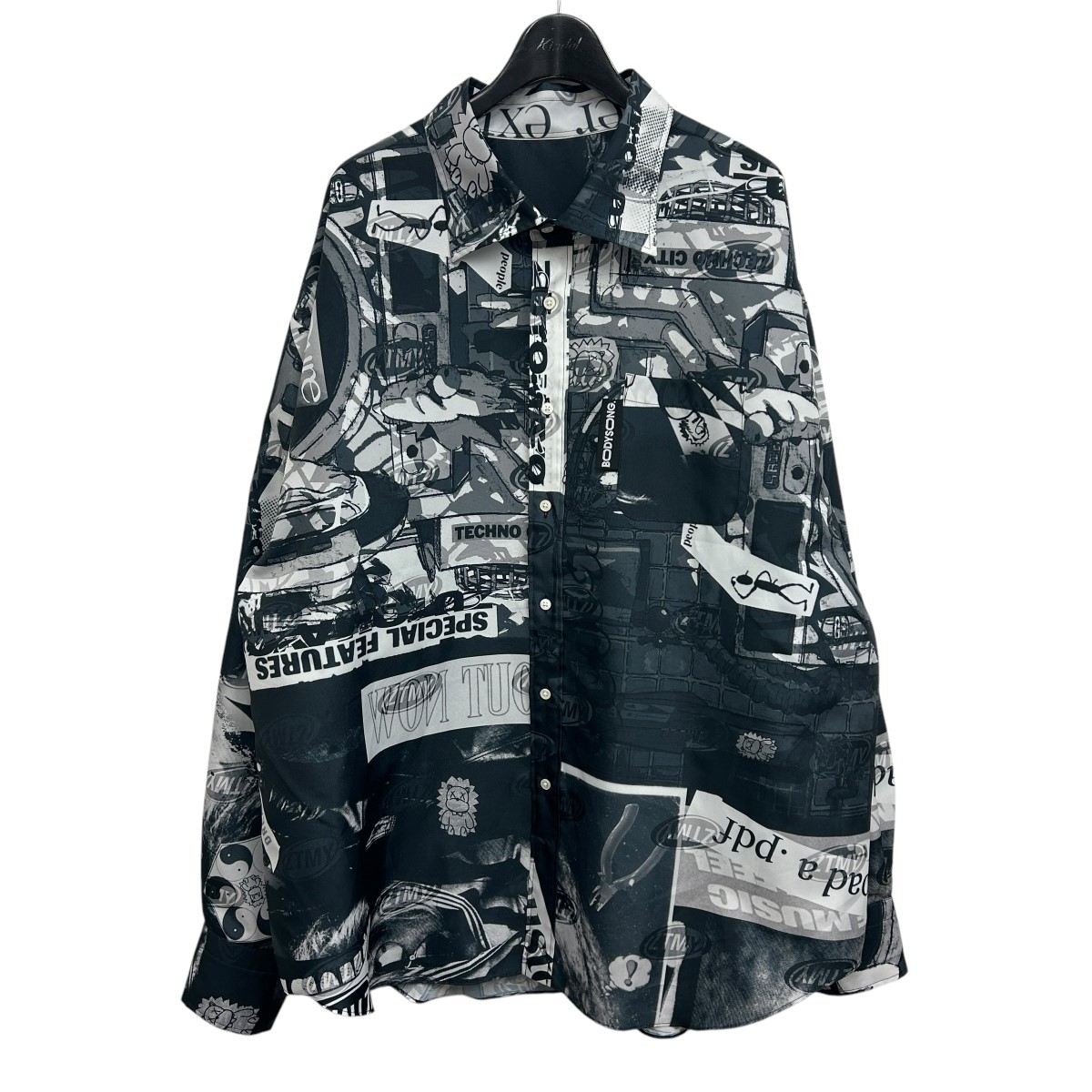 ZUTOMAYO x BODYSONG. コラージュシャツ Mサイズ PREMIUM会員限定