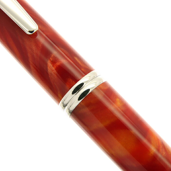 楽天市場】 PILOT パイロット 万年筆 キャップレスSE マーブルオレンジ