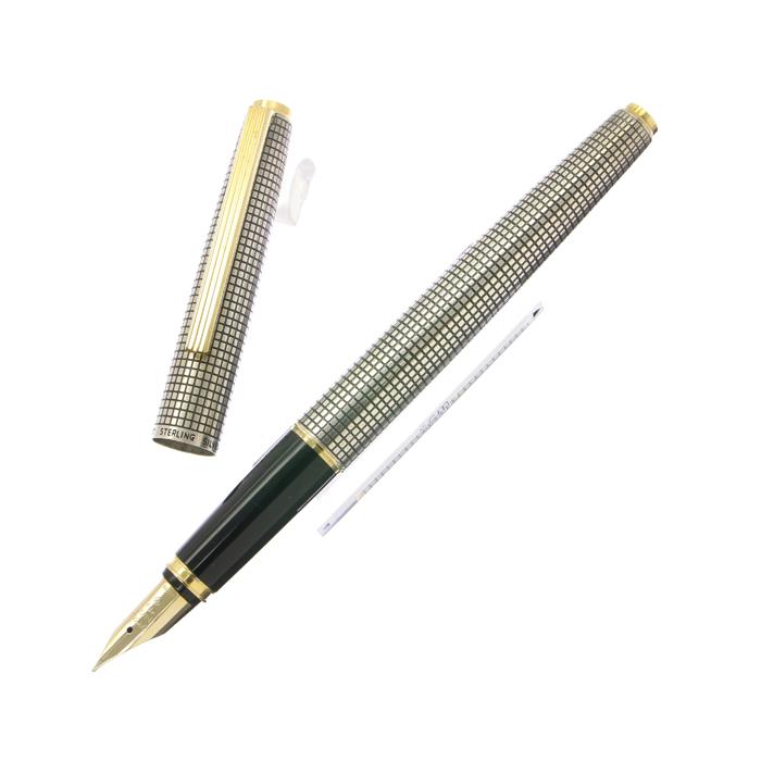 パイロット スターリングシルバー万年筆 鶴 細字 【公式通販】