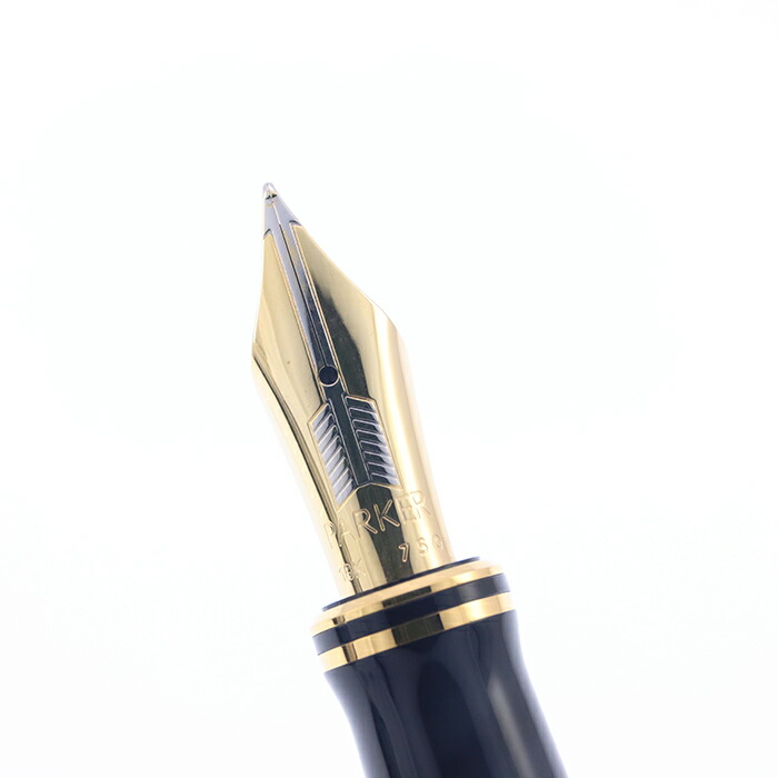 楽天市場】PARKER パーカー 万年筆 デュオフォールド マーブルブルー