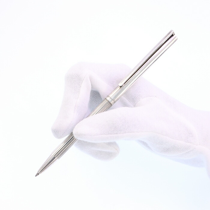 STデュポン／スターリングシルバー製高級ボールペン。【パーラメントの