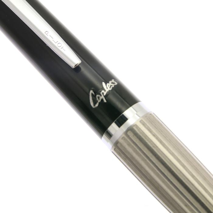 楽天市場】PILOT パイロット 万年筆 キャップレス C-400BS ストライプ