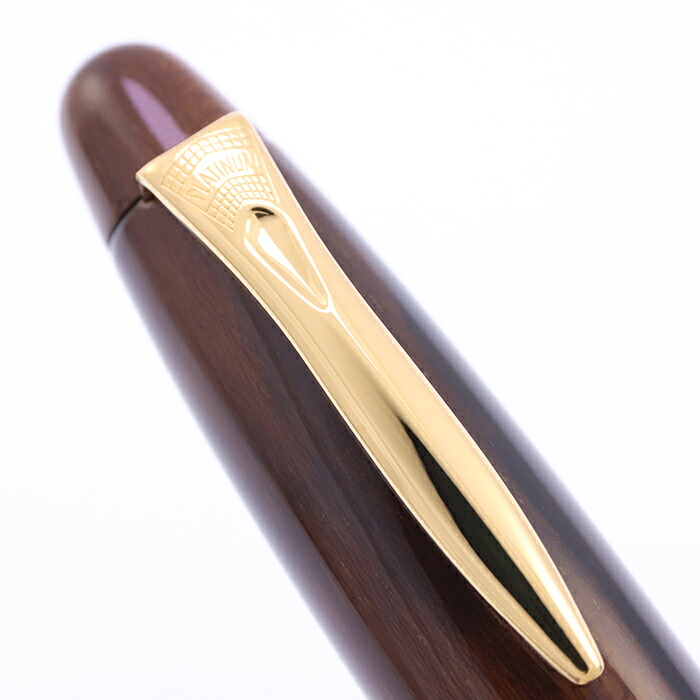 楽天市場】PLATINUM プラチナ 万年筆 出雲 黒柿 グロス仕上げ 太字