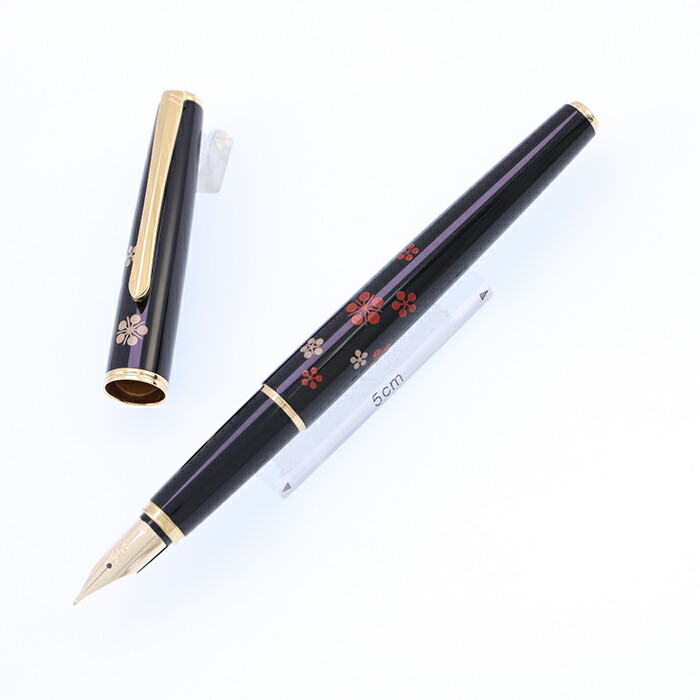 ☆PE716□パイロット 万年筆 国光会 蒔絵 秋草図