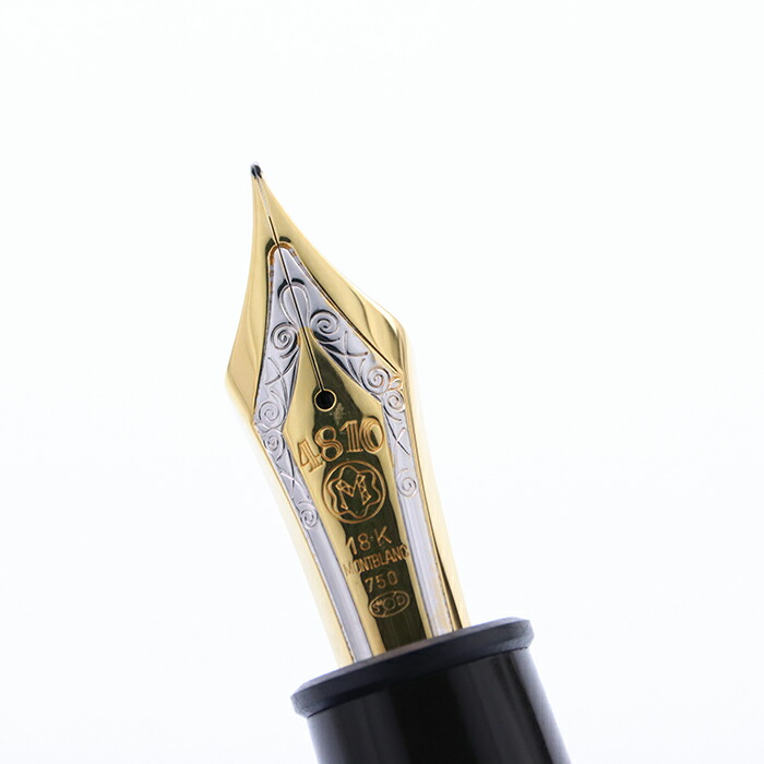 美品 モンブラン ヘミングウェイ芯 149 万年筆 18K 中白 F 細字