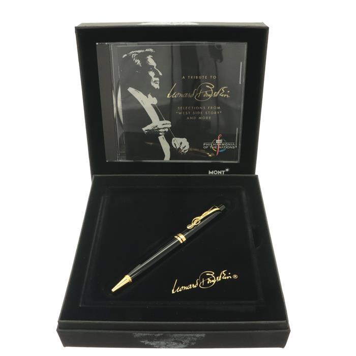 ぽむ モンブラン ボールペン ドネーション レナードバーンスタイン 美