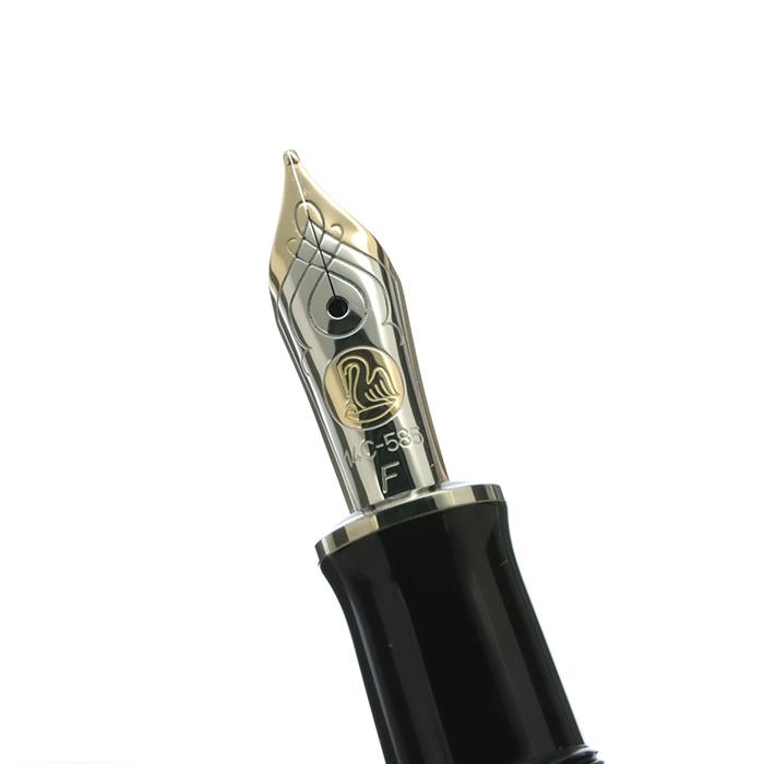 ペリカン スーべレーン M605 ブルーストライプ 万年筆 F 細字