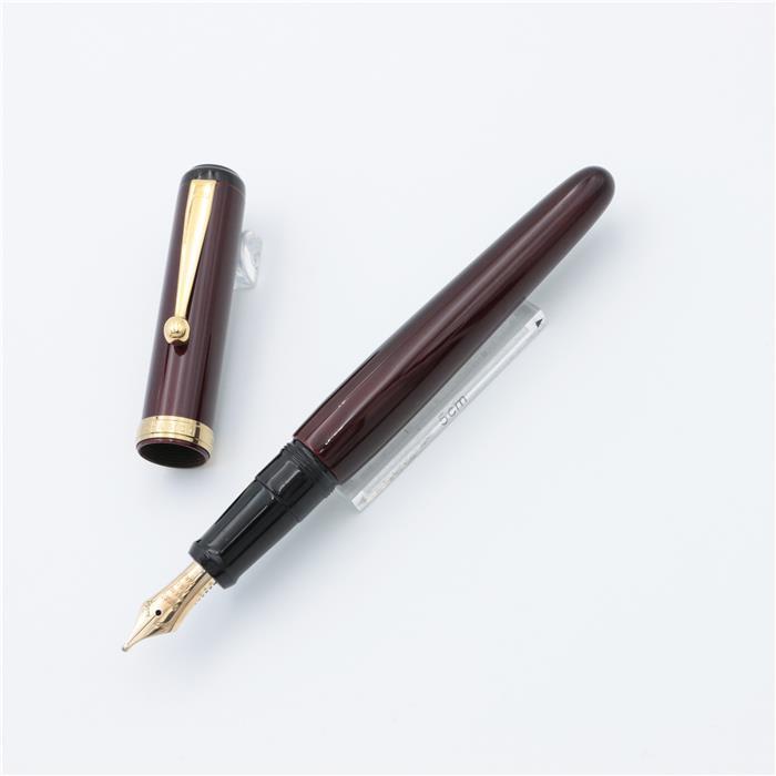 大橋堂 漆塗 両先細タイプ 細字 大橋堂 万年筆 漆塗 緑 6分