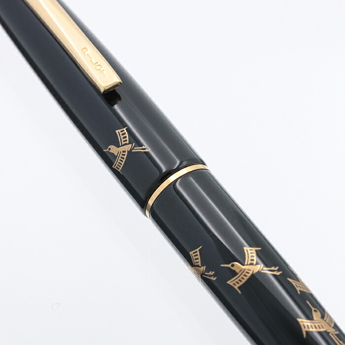 パイロット 万年筆 蒔絵 桜に楽鳥 細字 クリップ欠損 パイロット