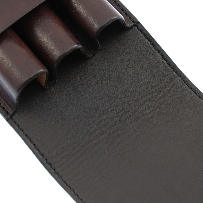 Hans Oster ハンス・オスター ペンケース チューブタイプ こげ茶 楽天