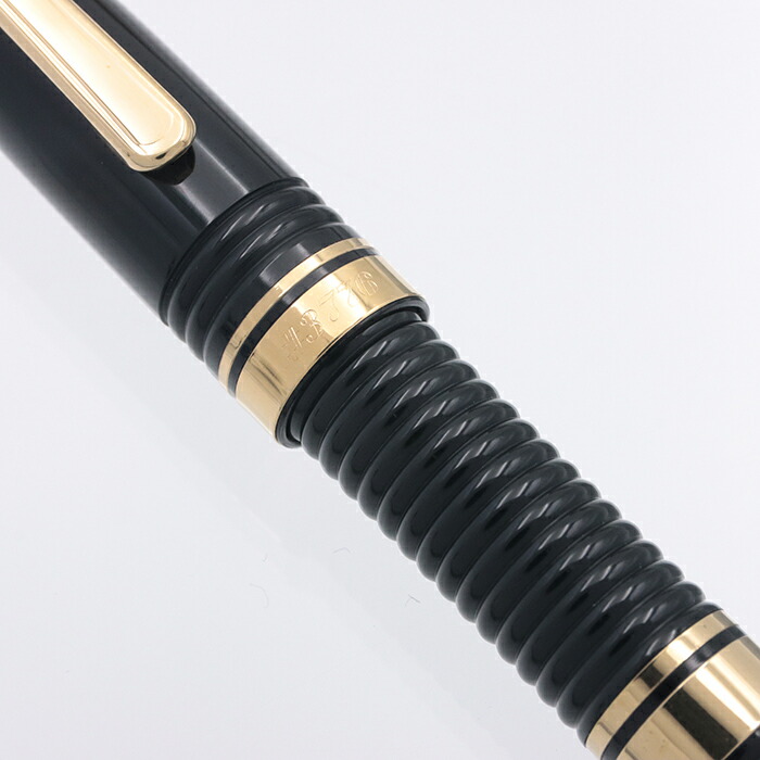 プラチナ万年筆 #3776ギャザード 14K細字 JIS エボ芯 廃番 廃盤