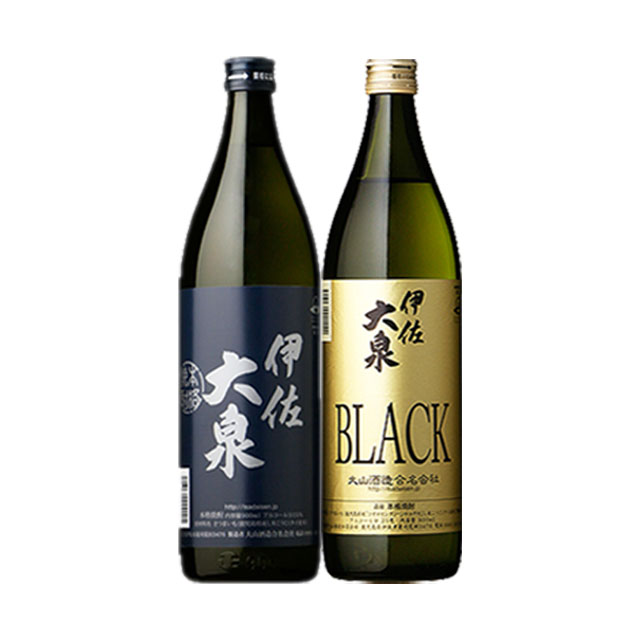 伊佐大泉 飲み比べセット 伊佐大泉 BLACK 900ml×各6本 計12本 セット