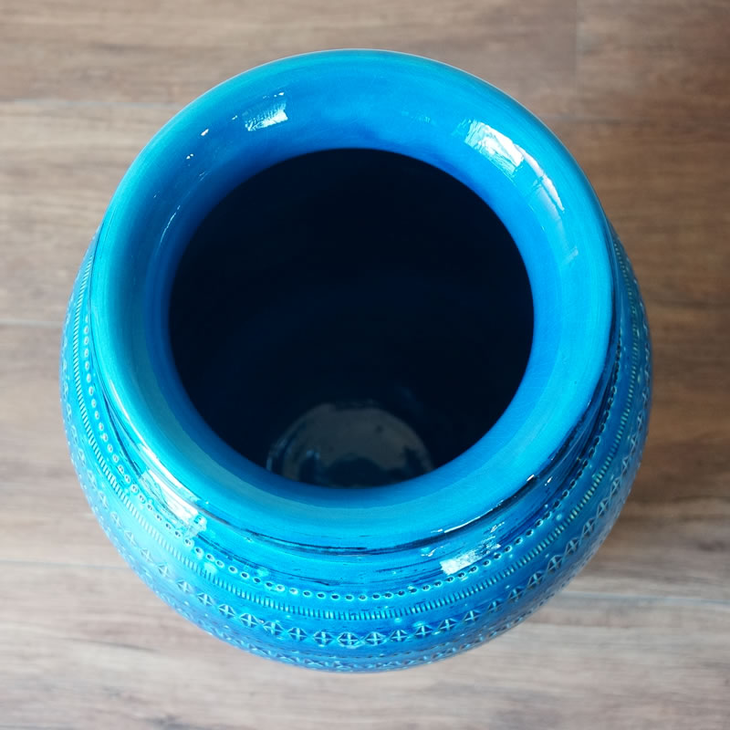 楽天市場】BITOSSI ビトッシ 傘立て 陶器 イタリア リミニブルー 丸型