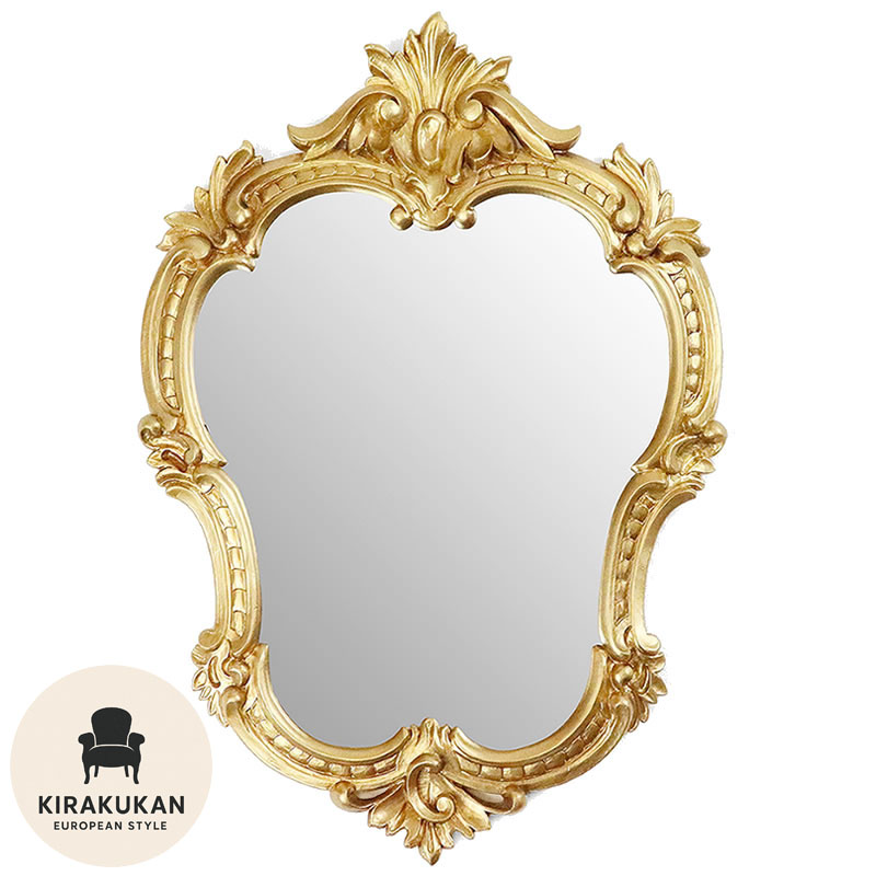 楽天市場】鏡 壁掛け イタリア製 クラシックミラー 壁掛け 鏡 ゴールド