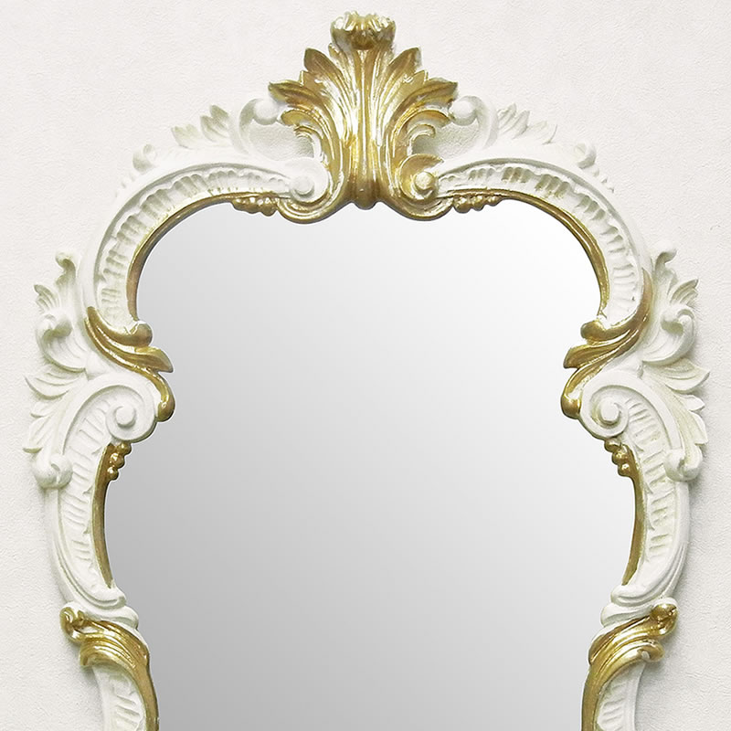 楽天市場】鏡 壁掛け アンティーク イタリア製 クラシックミラー