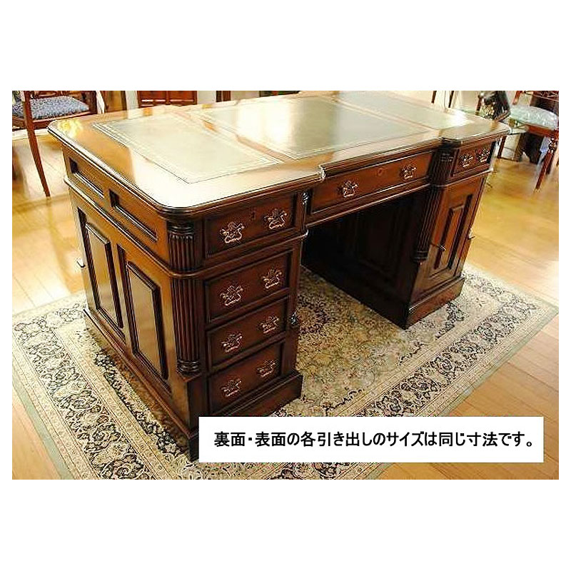 楽天市場】両袖デスク 机 140 Malina Cassili マリナカッシーリ 平机