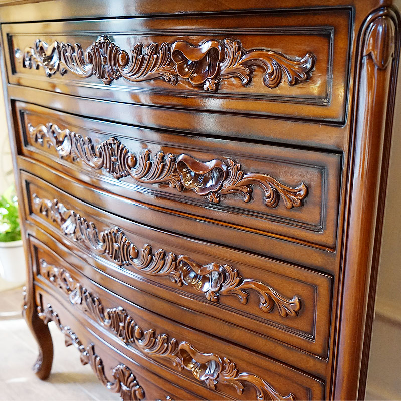 楽天市場】チェスト 4段チェスト 92 マリナカッシーリ チェスト 木製