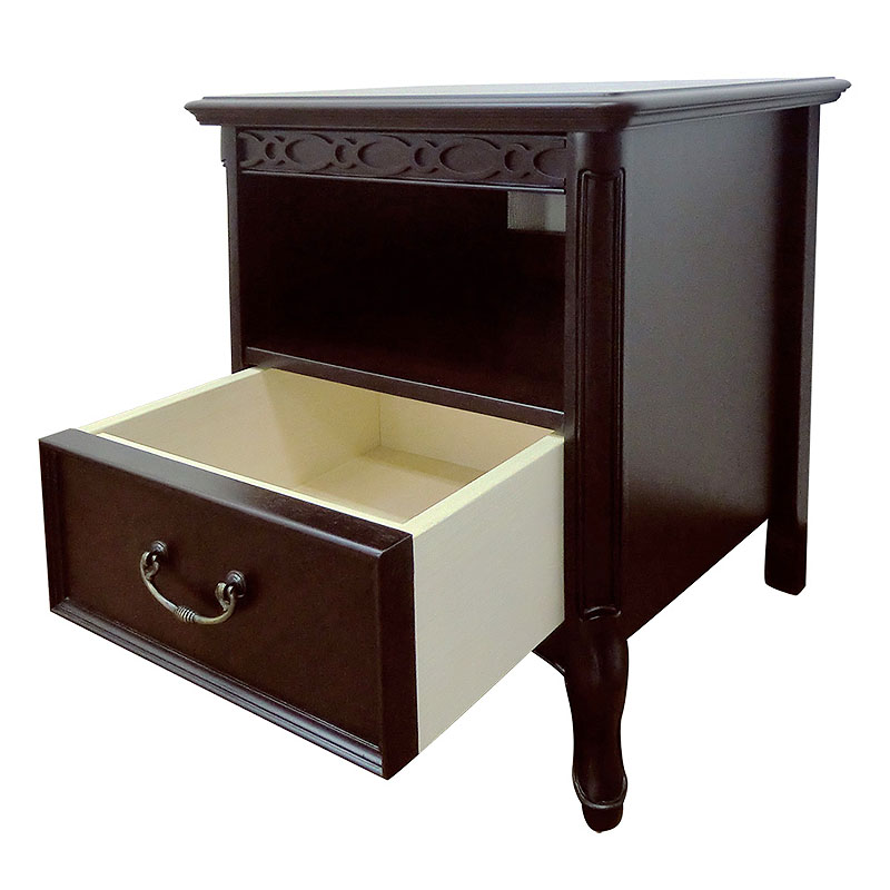 楽天市場】東海家具フルール Fleur DM ナイトテーブル コンセント付 開