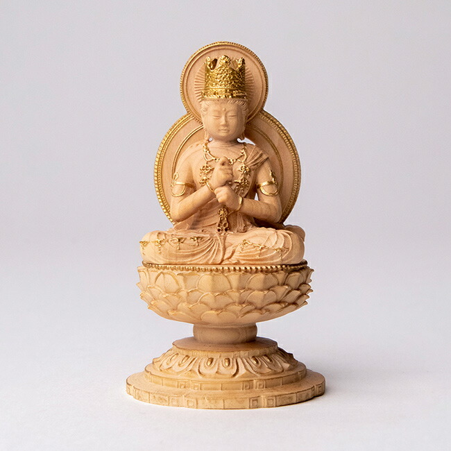 楽天市場】【特典あり】極小仏 大日如来[大日如来像 仏像 木製 木彫り