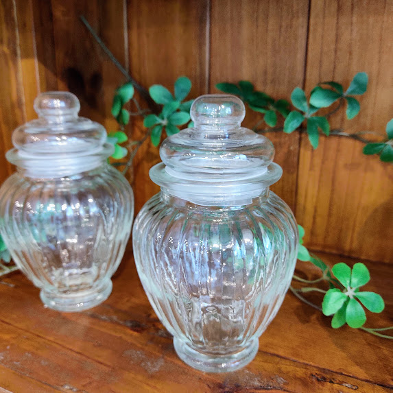 希少 和ガラス キャンディーポット 希少 和ガラス キャンディーポット