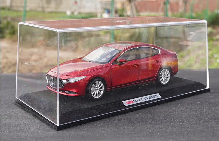 楽天市場】MAZDA特注 1/18 マツダ 3 セダン (ソウルレッドプレミアム