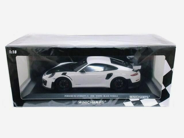 楽天市場】ミニチャンブス 1/18 ポルシェ911 GT2 RS Weissach Package