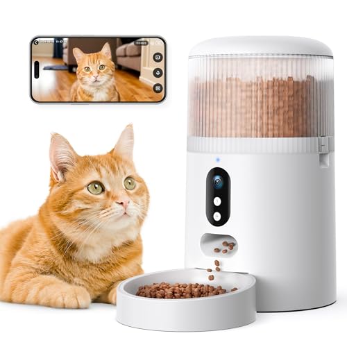 楽天市場】Surfola 自動給餌器 猫 カメラ付き 中小型犬用 ペット 給餌