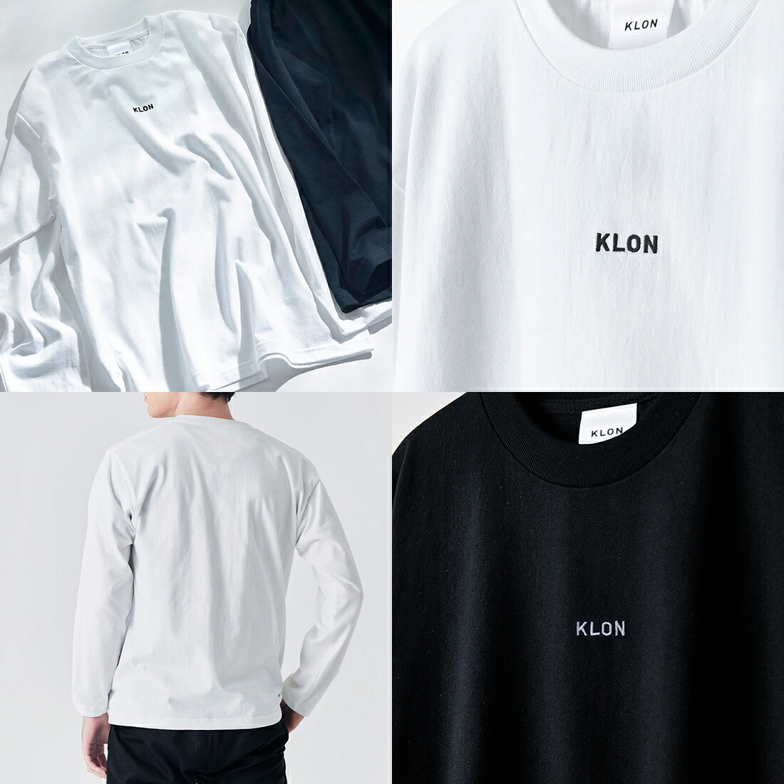 楽天市場】ロンT ロングTシャツ レディース メンズ 長袖 Tshirt 白 黒