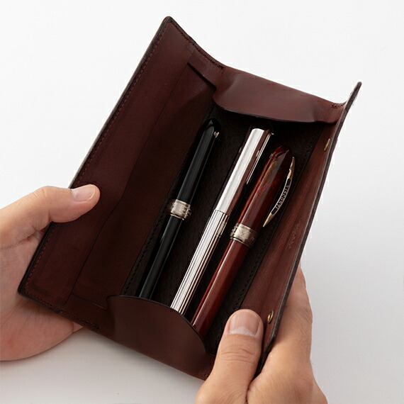 楽天市場】日本製 職人のこだわり手作り【オーセン】 ペンケース
