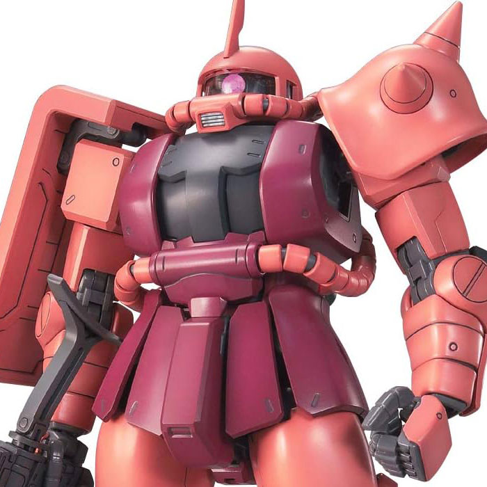 楽天市場】【新品】MG 機動戦士ガンダム MS-06S シャア専用ザクVer.2.0