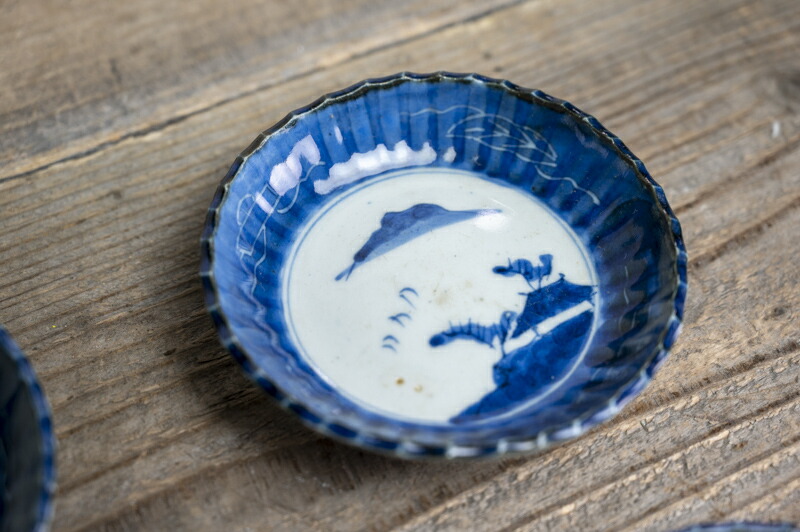 古伊万里 青磁 山水大皿 江戸時代 楽天市場】骨董○古伊万里染付山水