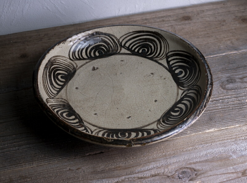 瀬戸焼 馬の目皿 [B23483] 古玩 古美術 【公式通販】