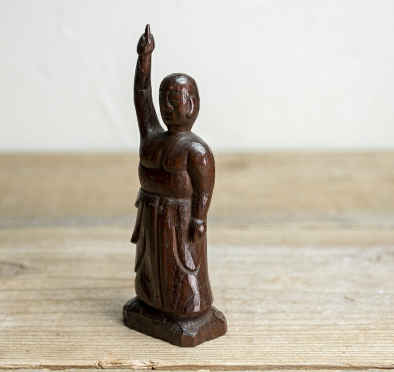 枯木 古木 木製仏像台 黒漆塗り 波濤彫刻 古美術 骨董 枯木 古木 木製