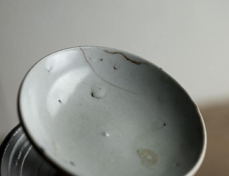 小皿□出石焼（江戸～明治）古い白磁四方皿角皿 7枚 龍 傷有 時代物