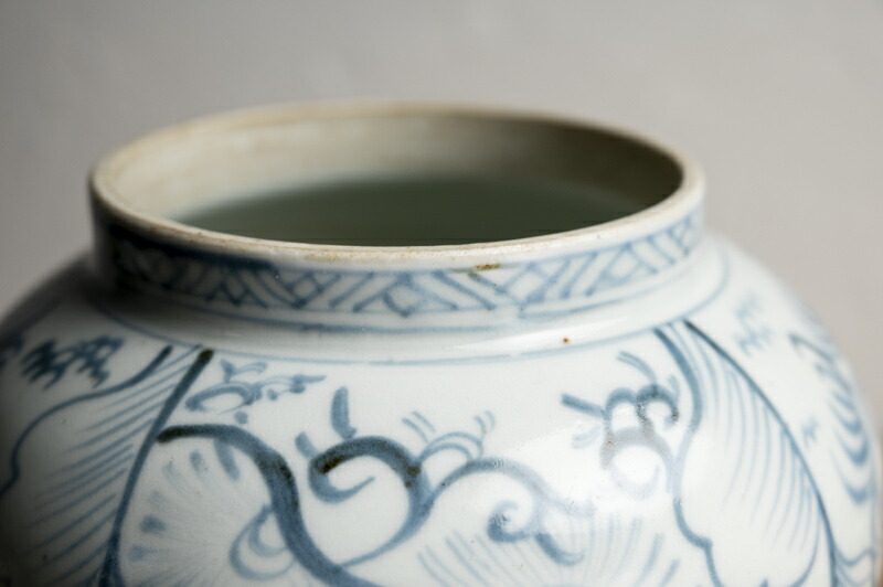 古美術骨董品 初期伊万里 染め付け花柄 幅21cm 江戸前期 楽天市場】骨董