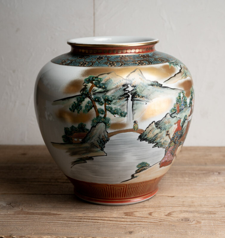 楽天市場】九谷焼 花瓶（骨董品・アンティーク｜アート・美術品・骨董