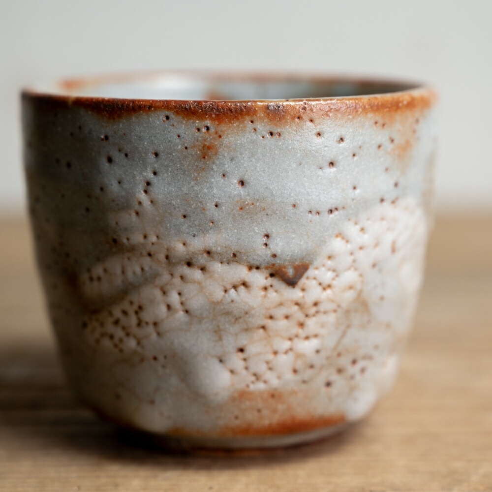 楽天市場】骨董○鼠志野湯呑み○志野焼 / 美濃焼 | 猪口 / 小鉢