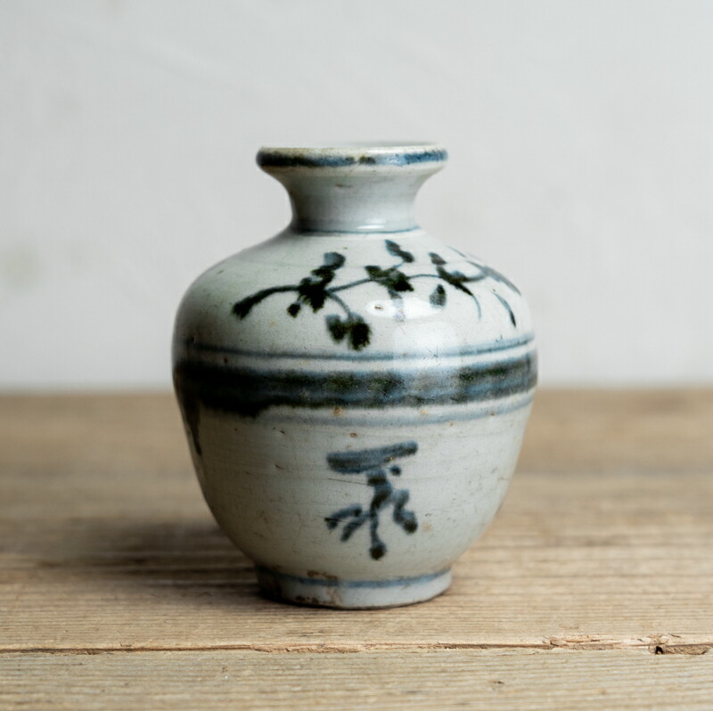 中国 南京染付 人物花文 小皿 V R7488