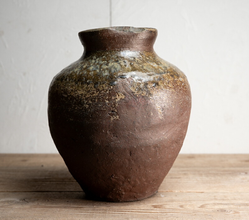 楽天市場】骨董○古常滑自然釉壺○常滑焼 | 室町時代頃 | 古陶器 | 口
