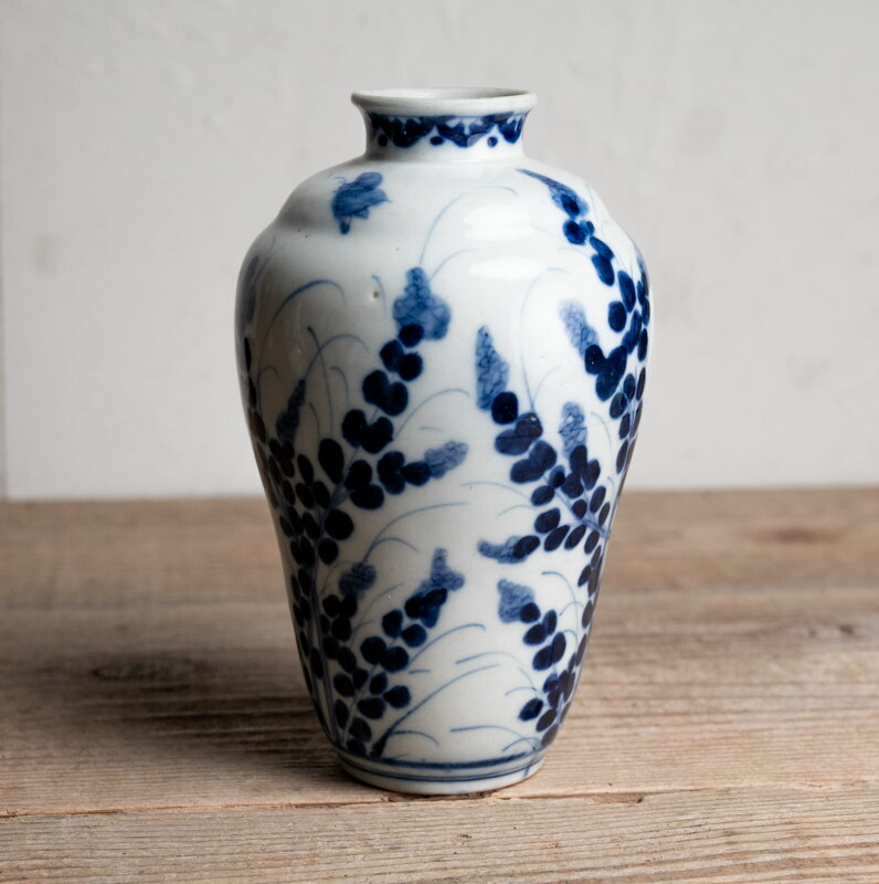 古美術骨董品 初期伊万里 染め付け花柄 幅21cm 江戸前期 楽天市場