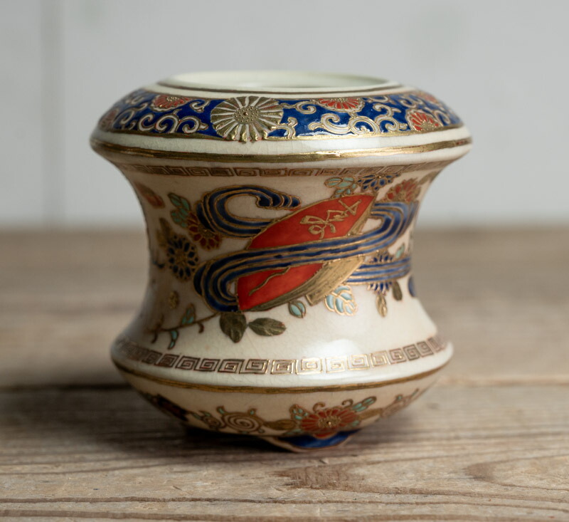 楽天市場】骨董○薩摩焼金襴手香炉○蓋なし | 大正昭和頃 - 20世紀頃