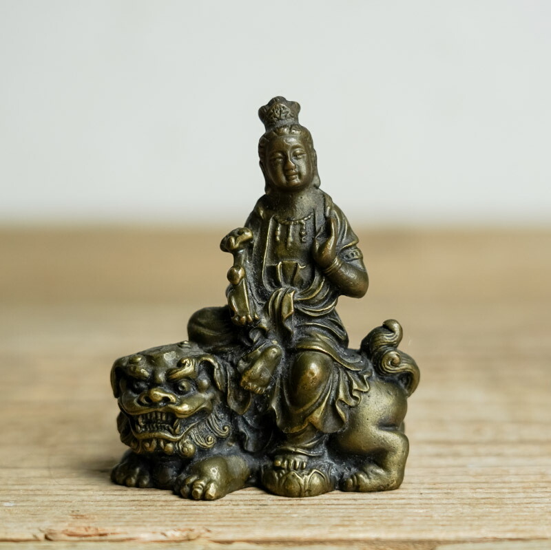 中国明朝青銅布達銅鎏金仏像 骨董古美術アンティーク 江戸仏像？！