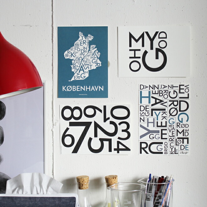 楽天市場】コートカルテレット ポスター A5 Kortkartellet : FULLangle