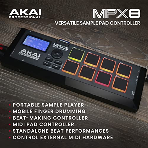 楽天市場】Akai Professional サンプラー 8パッド SDカードスロット