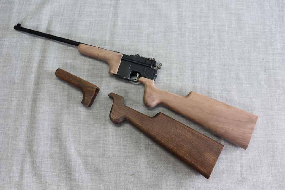 激レア美品！ハドソン製 モーゼルカービン 木製ストック モデルガン