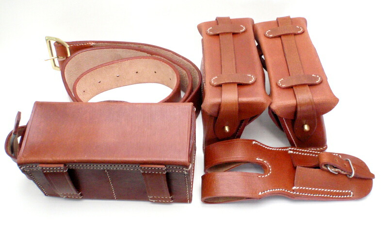 楽天市場】日本軍 弾薬盒 後期型 帯革 三十年式銃剣差 三八式歩兵銃