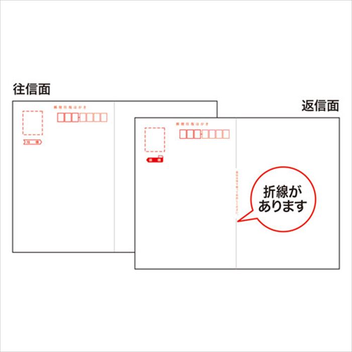 楽天市場】【代引不可】インクジェット専用 往復はがき 20枚入 つや