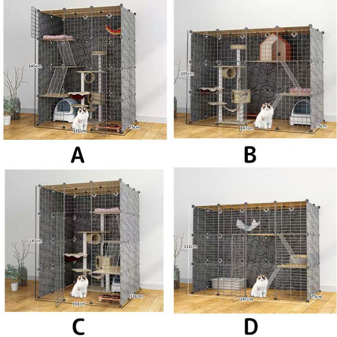 楽天市場】猫 ケージ 大型猫 ケージ 大型動物 ケージ 大型折り畳み式